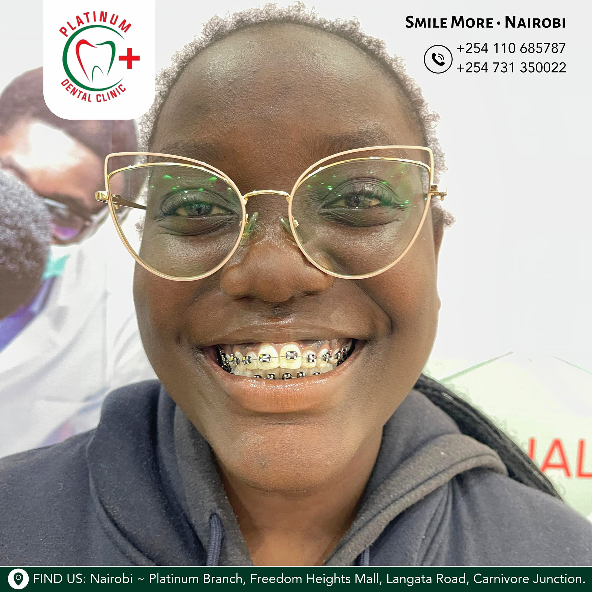 Braces treatment in Nairobi for patients from areas we serve