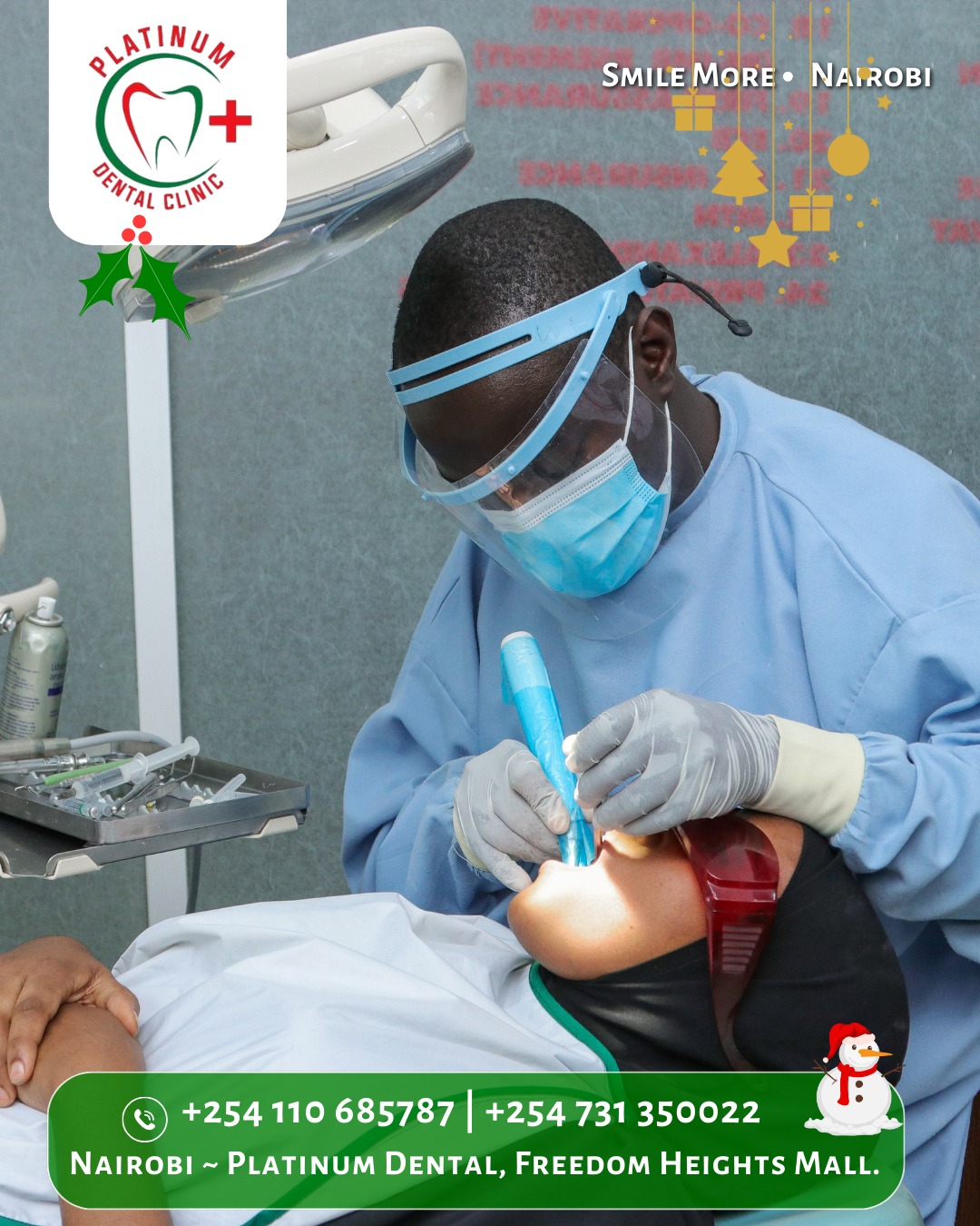Emergency dentist in Nairobi at Platinum Dental Clinic